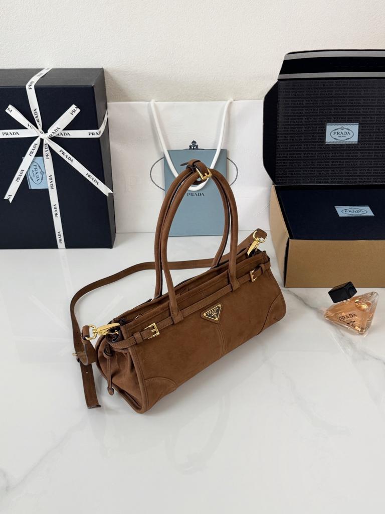 Prada Suede Bonnie Bag