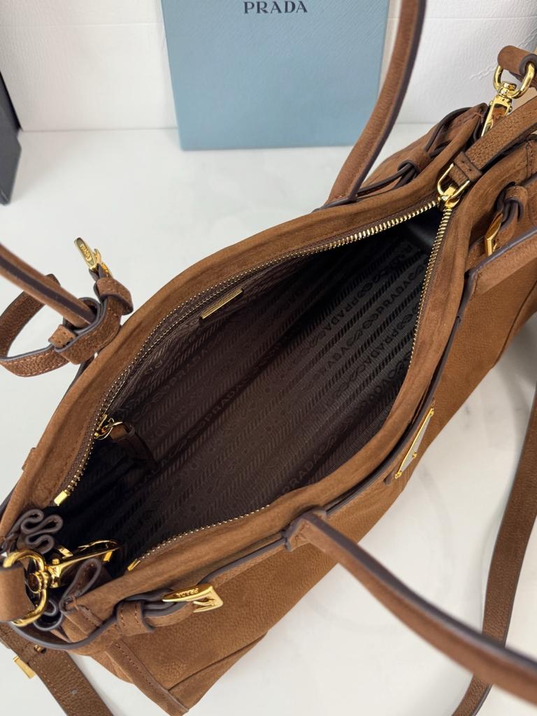 Prada Suede Bonnie Bag