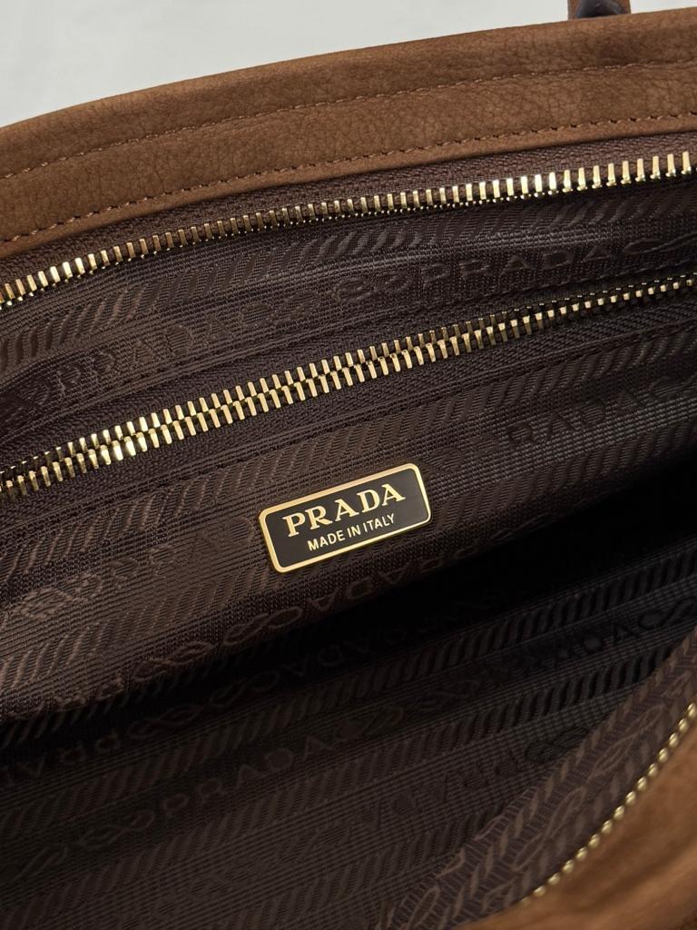 Prada Suede Bonnie Bag