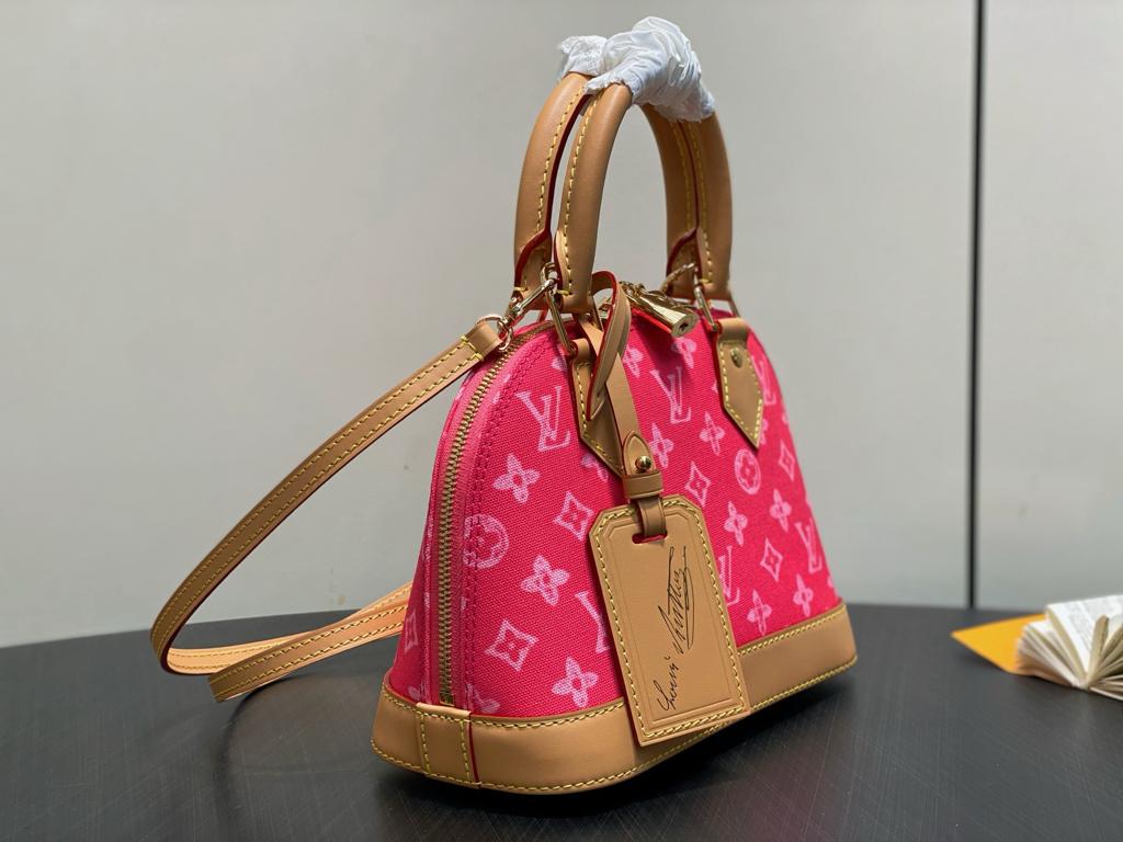 Louis Vuitton Alma BB in Monogram Origine Rose Ruban