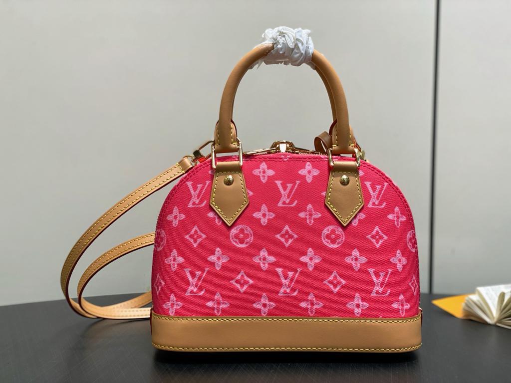 Louis Vuitton Alma BB in Monogram Origine Rose Ruban