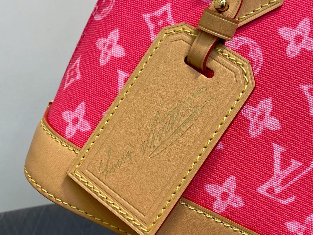 Louis Vuitton Alma BB in Monogram Origine Rose Ruban