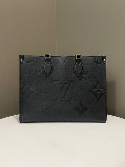 Louis Vuitton Black Empreinte Monogram Giant Onthego MM