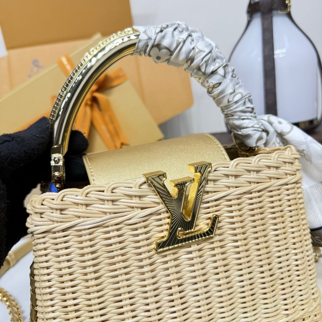 Louis Vuitton Capucines BB Wicker