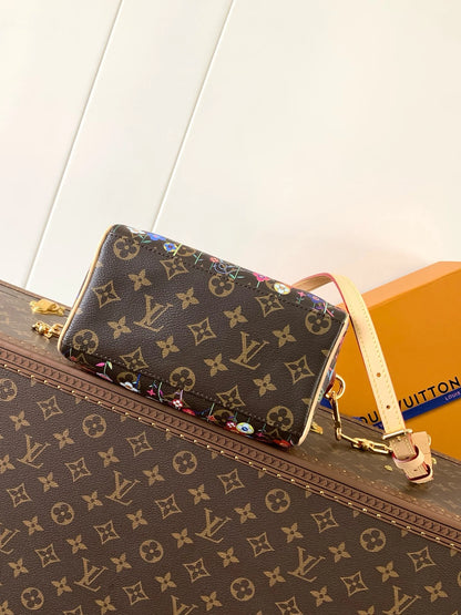Lv Murakami Speedy Bandouliere 20