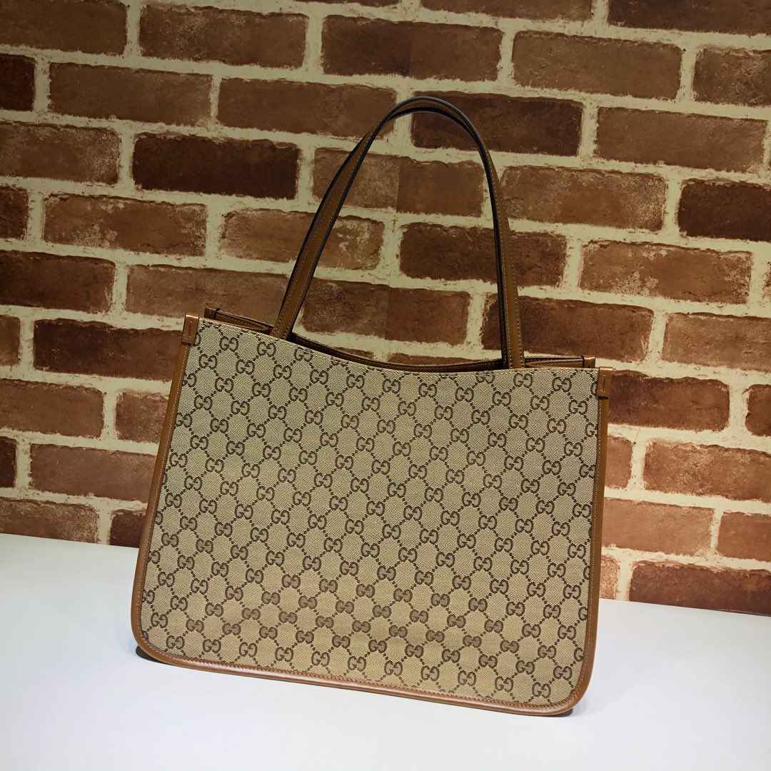 Gucci Horsebit 1955 GG Supreme Canvas Leather