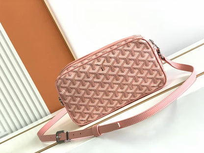 GOYARD Goyardine Sac Cap Vert Pink 1134560