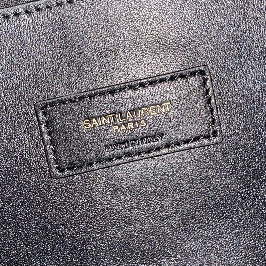 YSL Black 1453YS Hobe Bag 30cm