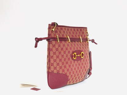 GUCCI GHW Horsebit 1955 Shoulder Bag