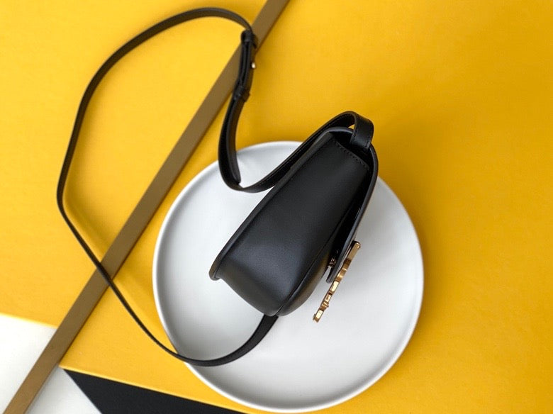 YSL Kaia Small Satchel in Smooth Leather
