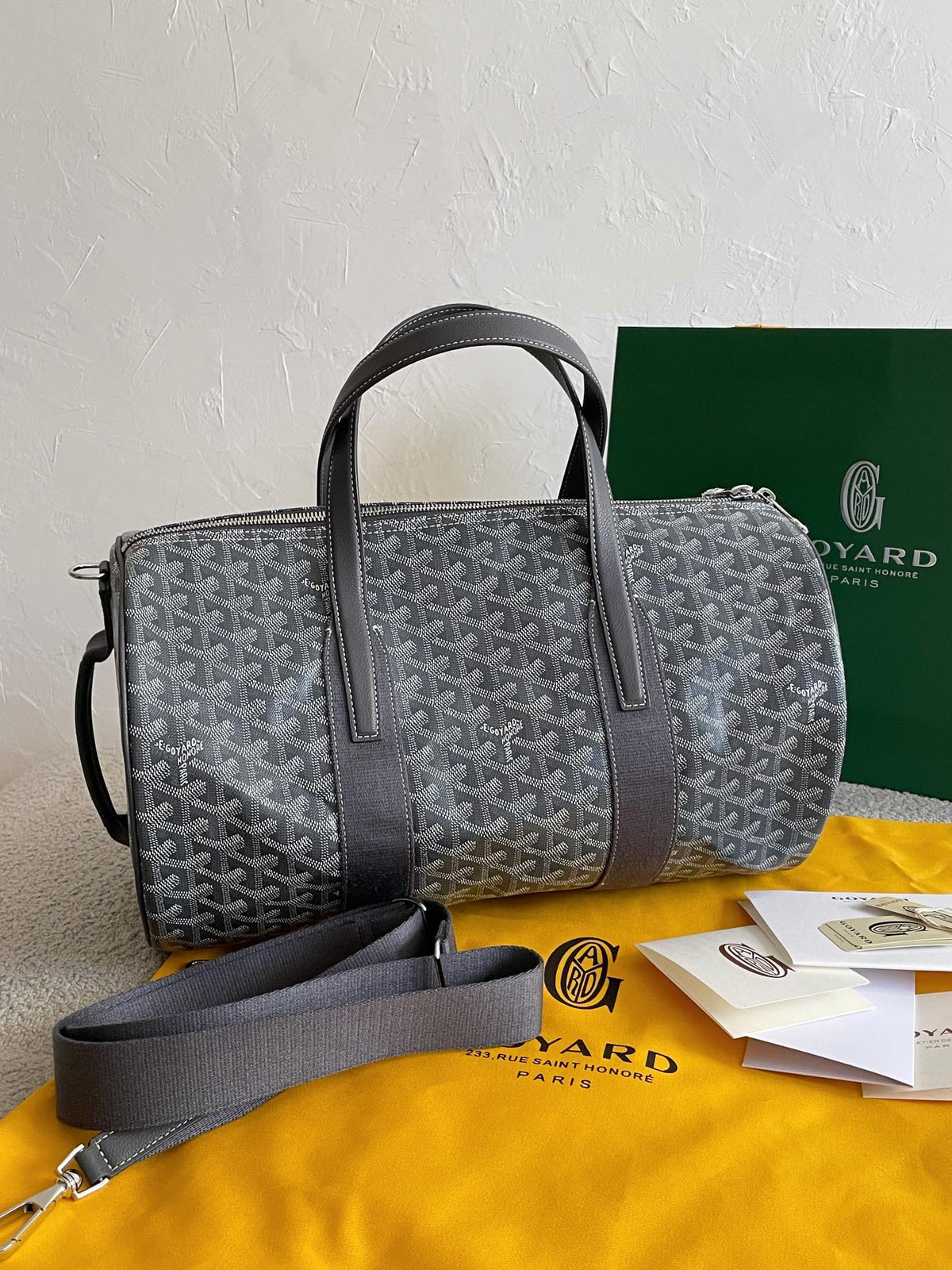 Goyard 40 Barrel Sport Duffle Bag – Limited Stock
