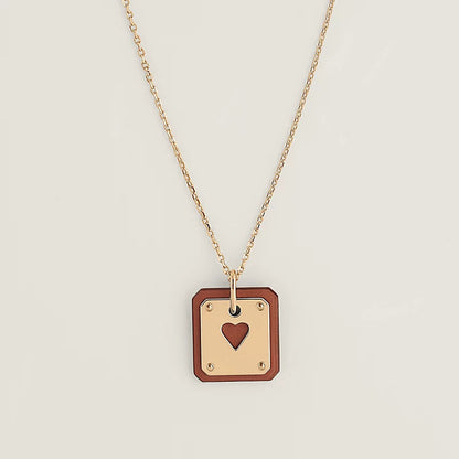 ADC GOLD NECKLACE LEATHER