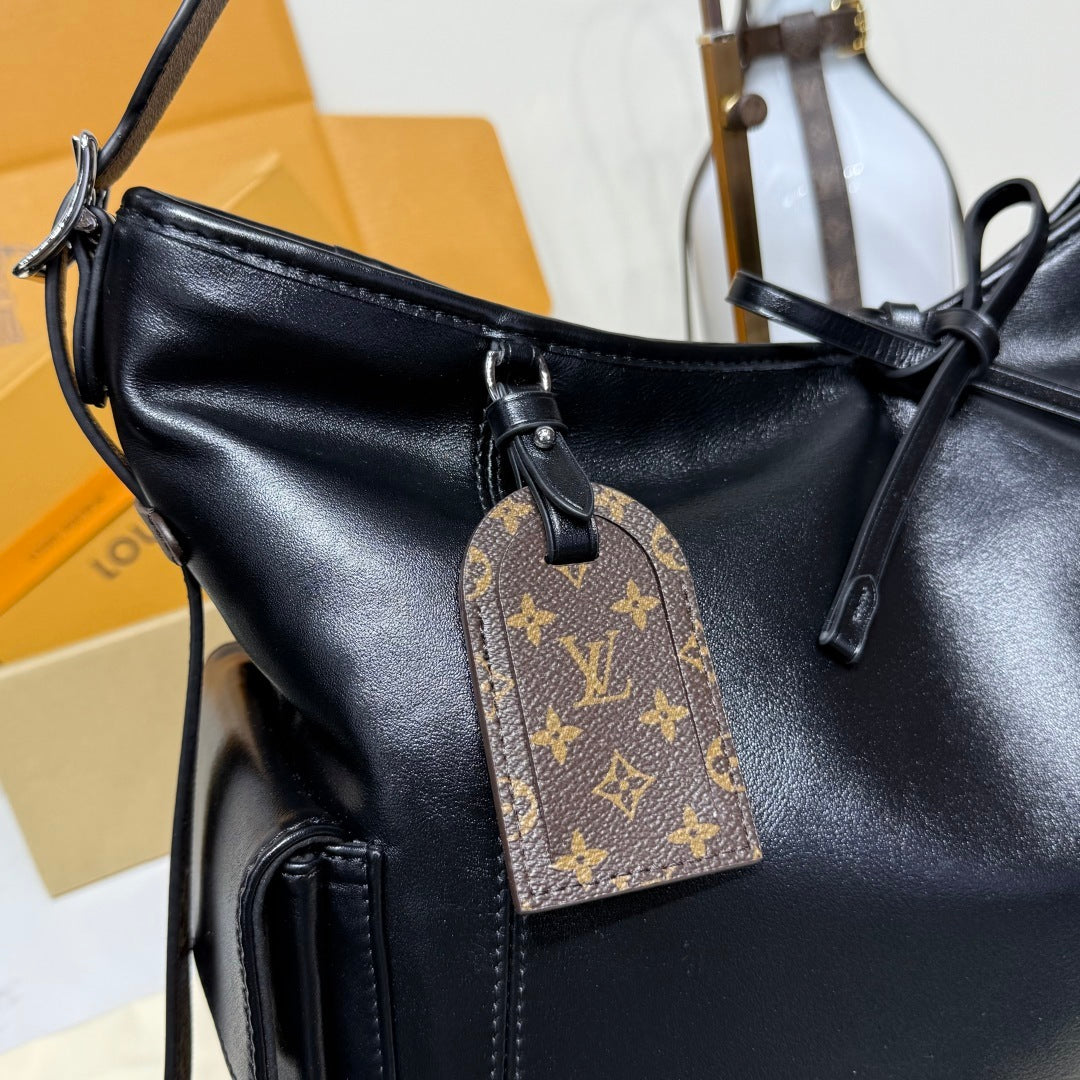 LV CarryAll Travel Bag in Black