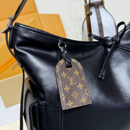 LV CarryAll Travel Bag in Black