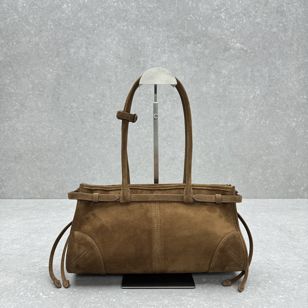 Prada Bonnie medium suede handbag for Women