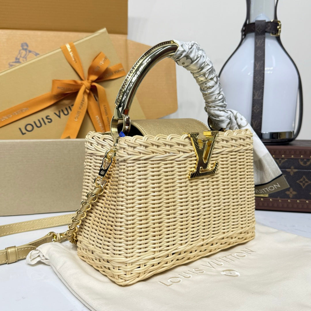 Louis Vuitton Capucines BB Wicker