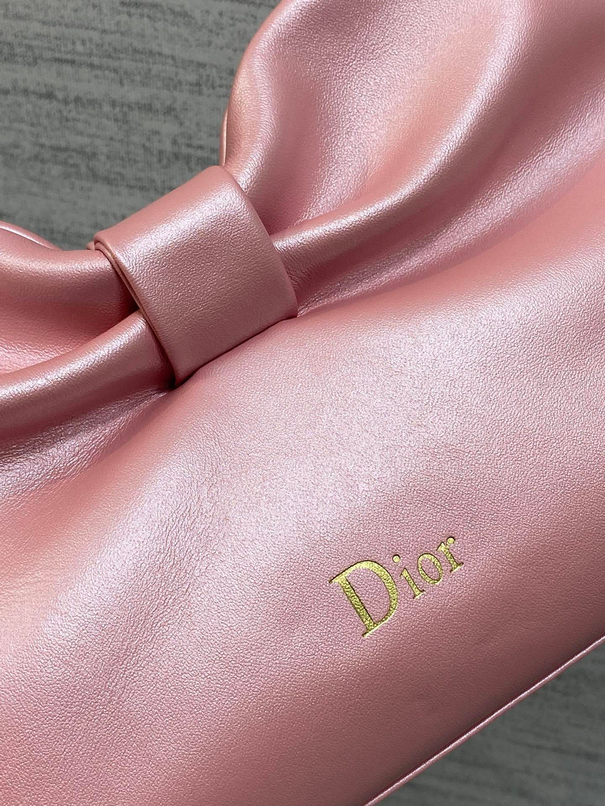 Dior Bow Bag Pink Lambskin