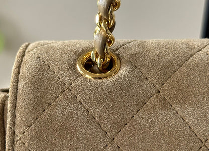 Chanel Maxi Souplissimo Flap Bag Mini Suede