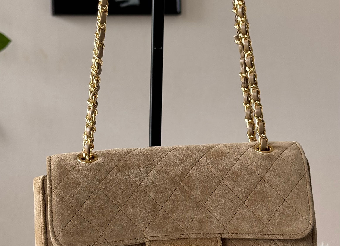 Chanel Maxi Souplissimo Flap Bag Mini Suede