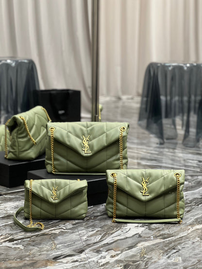 Saint Laurent  loulou puffer toy quilted leather shoulder bag