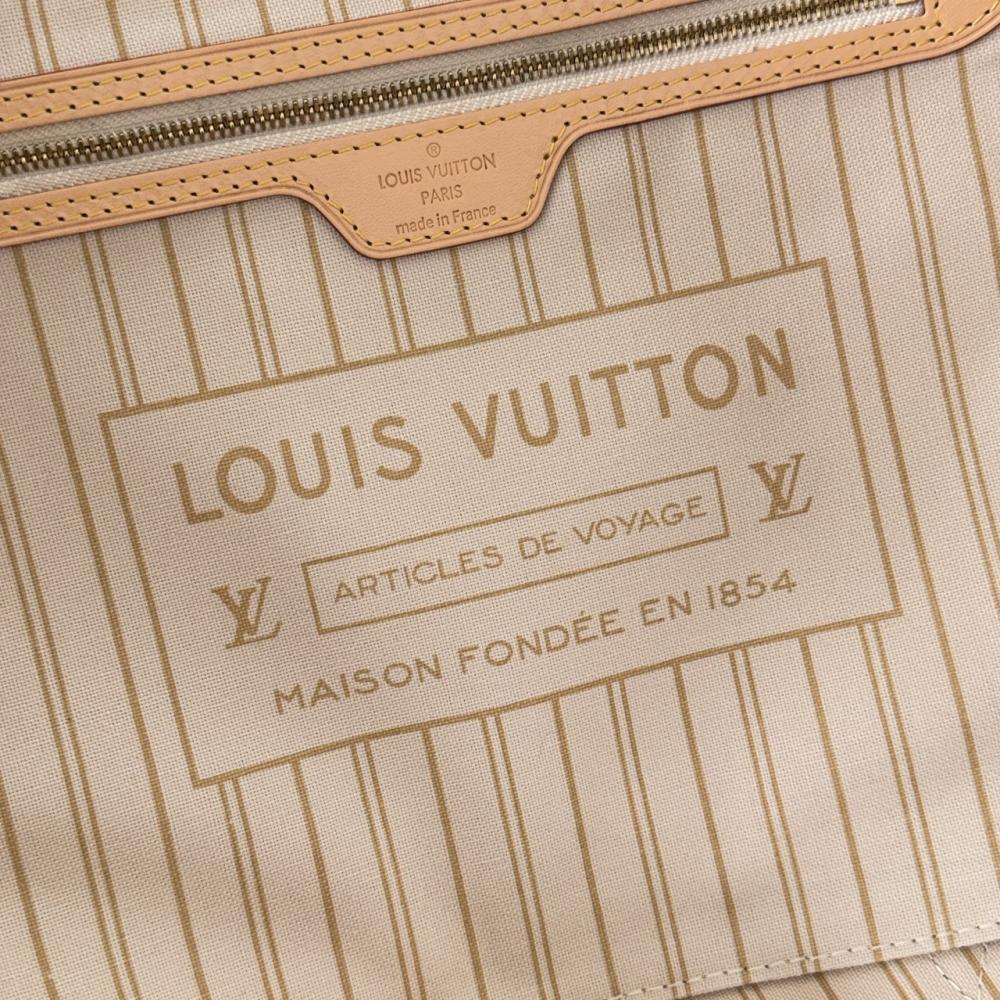 Louis Vuitton LV Neverfull Handbags Caro Pattern 32x29x17cm