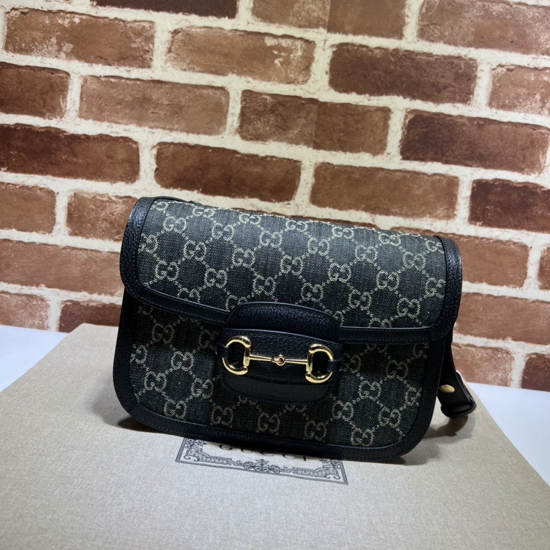 Gucci Small Horsebit Shoulder Bag (All colour in Stock)