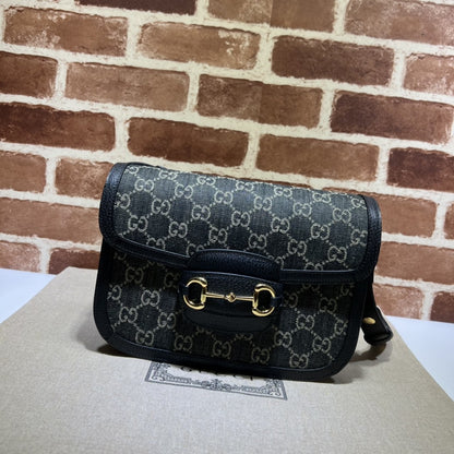 Gucci Small Horsebit Shoulder Bag (All colour in Stock)