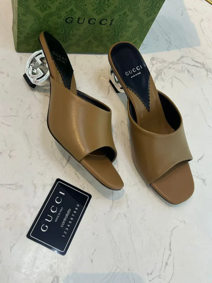 Gucci Heels Mules Women Sandals