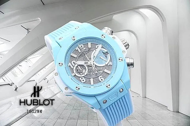 Hublot Big Bang Unico Sky Blue Ceramic Watch