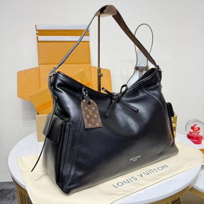 LV CarryAll Travel Bag in Black