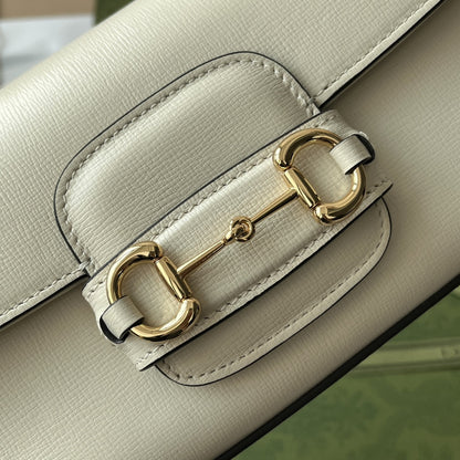 Gucci Horsebit 1955 crystals small shoulder bag