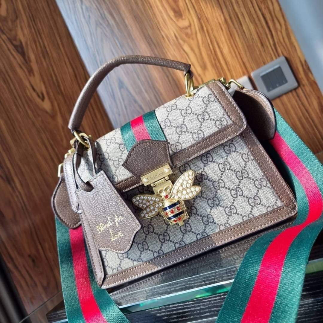 Gucci Queen Margaret Leather Handbag