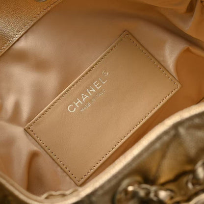 Chanel 25 Small Gold, Gold hardware