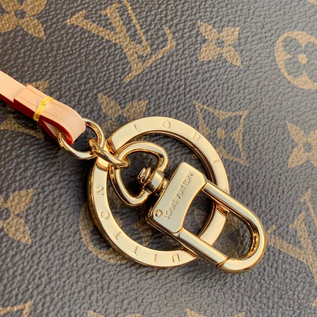 LOUIS VUITTON Monogram Delightful MM Pivoine 187884