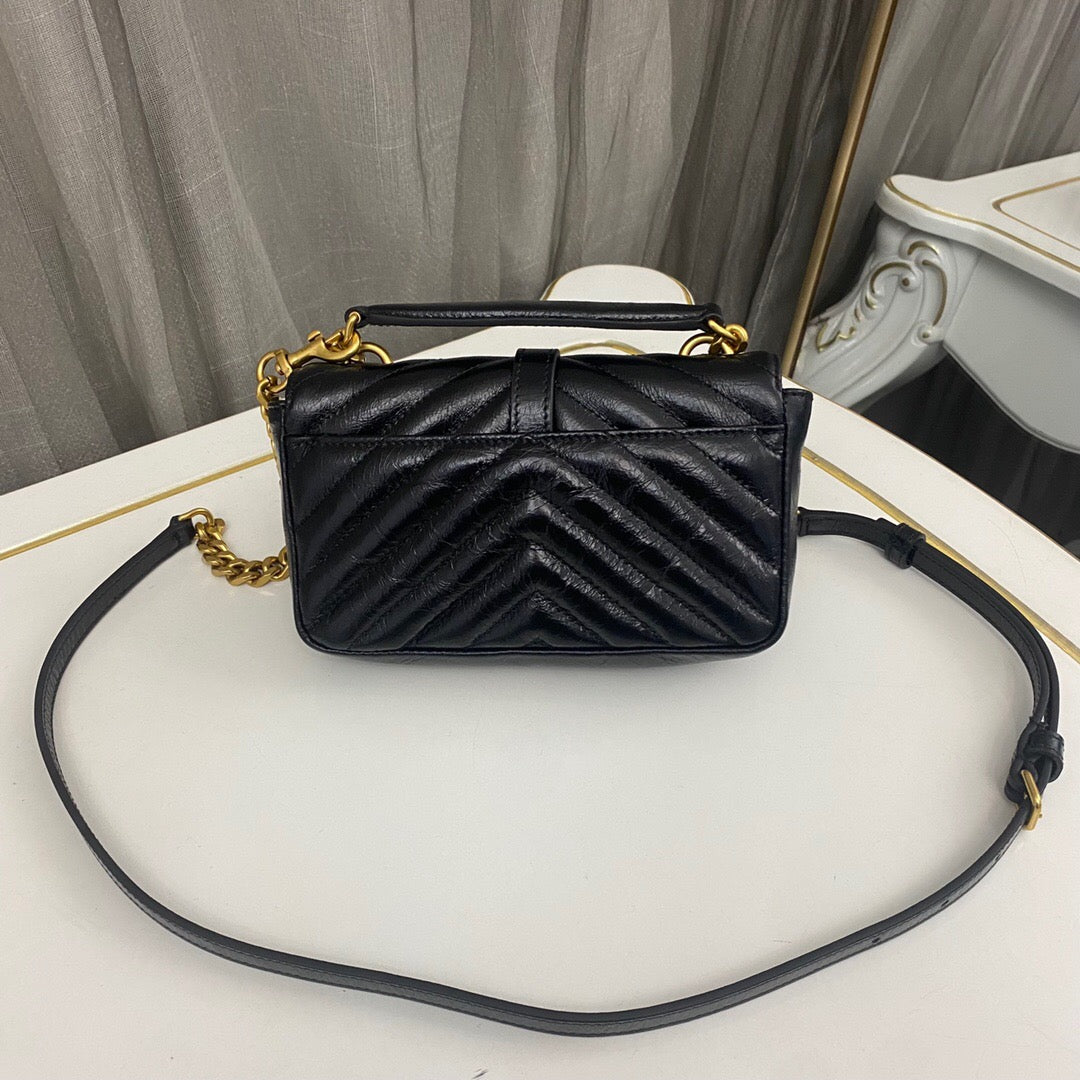 Saint Laurent Uptown Mini Crossbody Bag