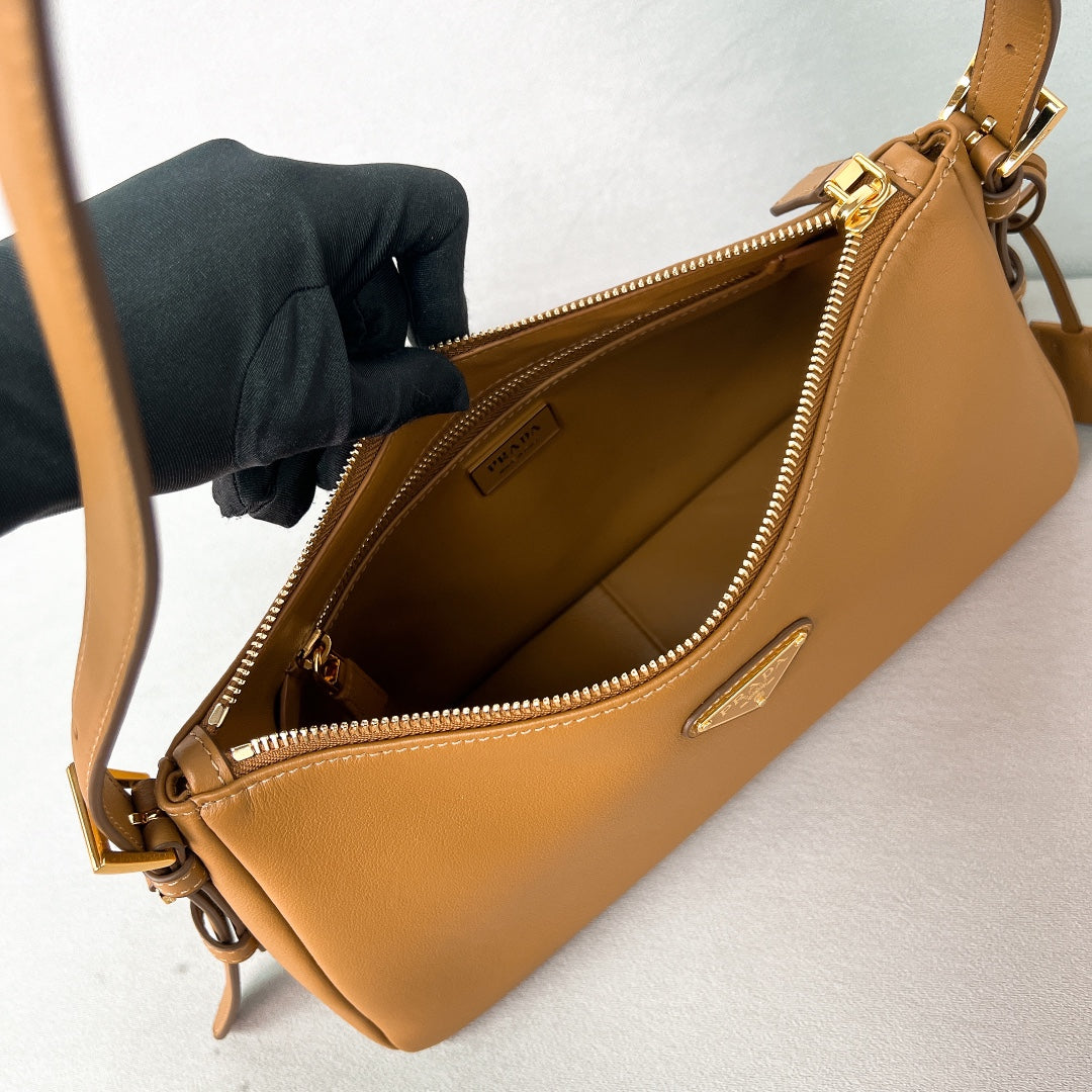 Prada Medium Aimée Shoulder Bag | Brown