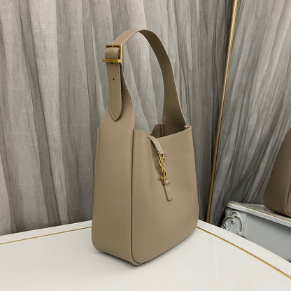 Saint Laurent Le 5 à 7 Supple Hobo Bag Beige Colour