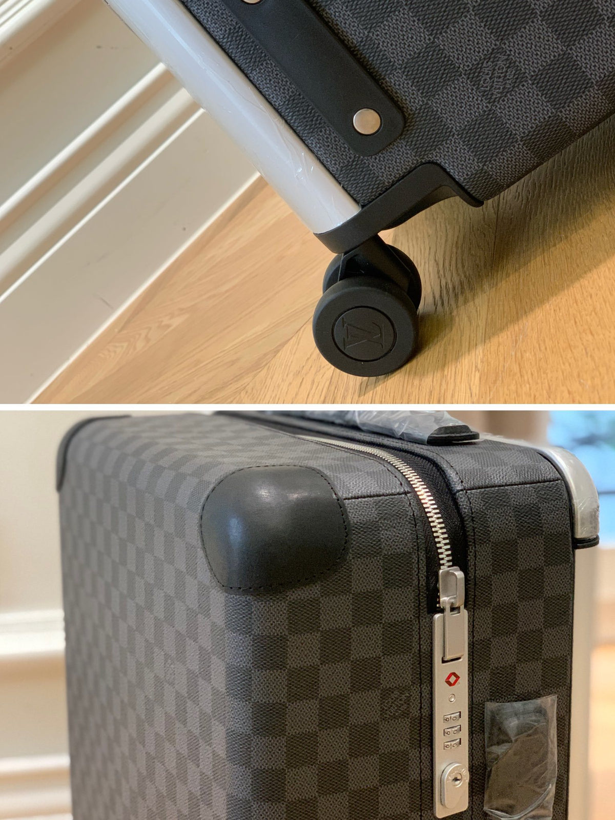 Louis Vuitton Horizon 55 suitcase in Damier Graphite canvas