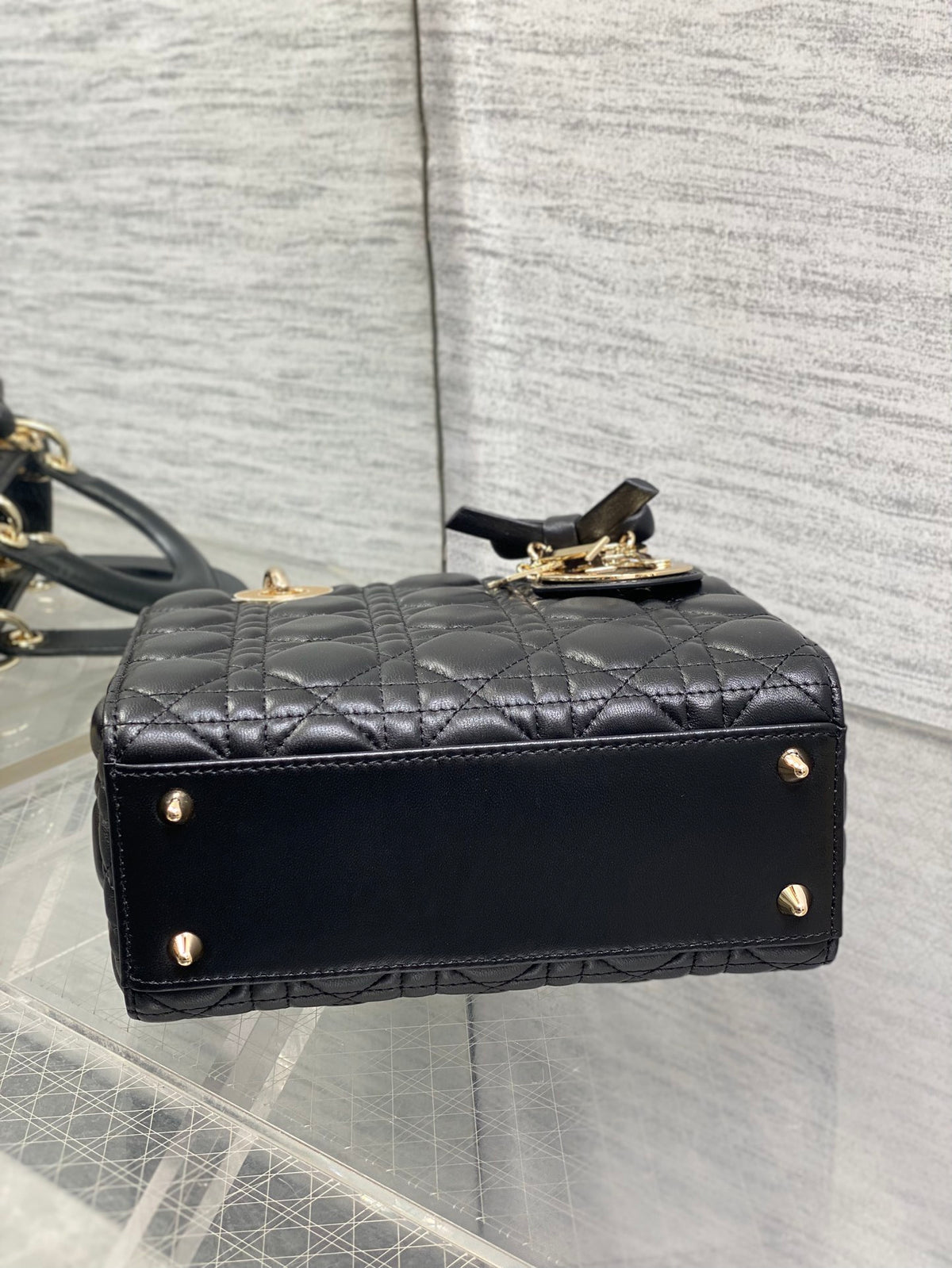 Dior Small Lady Dior My ABCDior Bag in black
