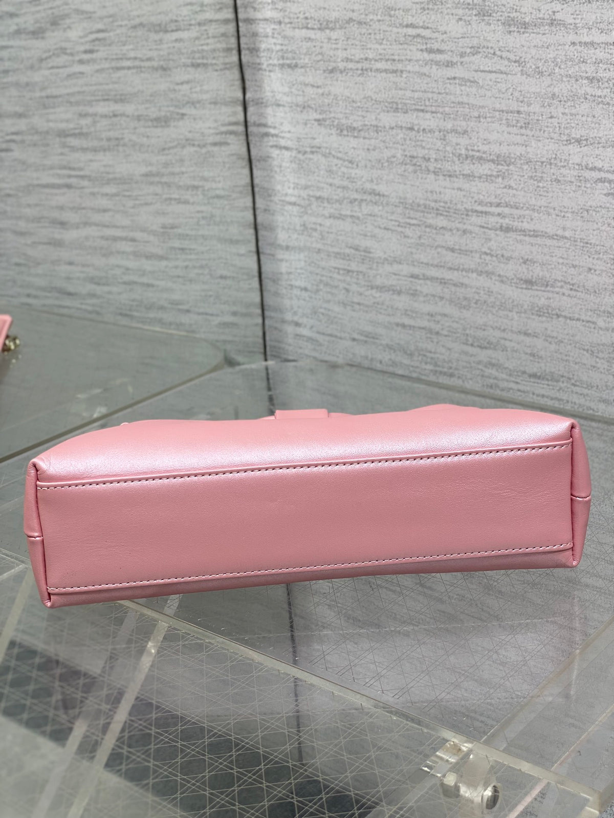 Dior Bow Bag Pink Lambskin