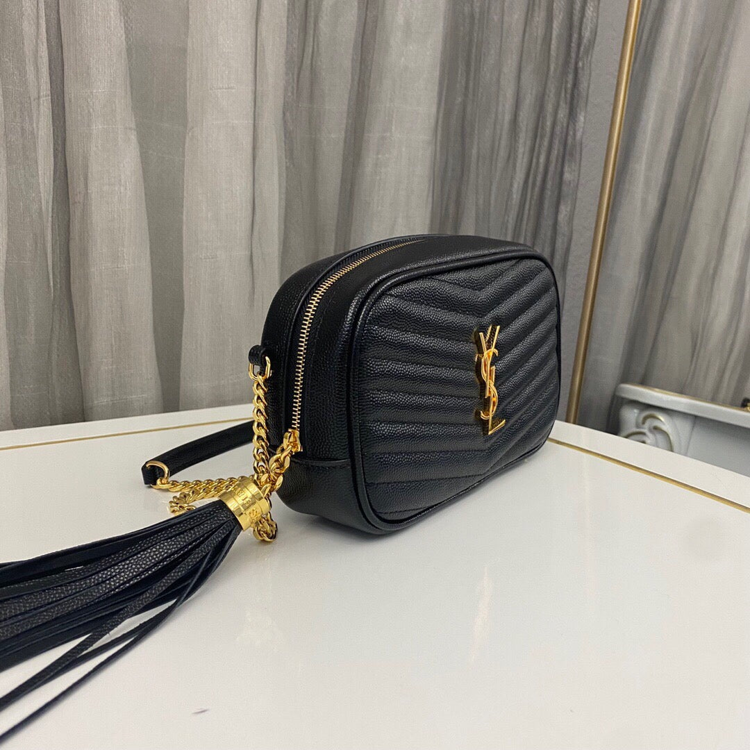 Saint Laurent Lou Mini Bag With Tassel David Jones