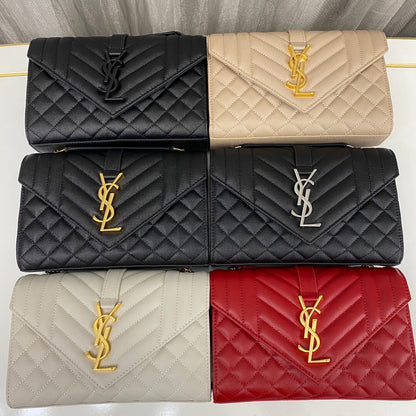 Saint Laurent Envelope Bag Small Black