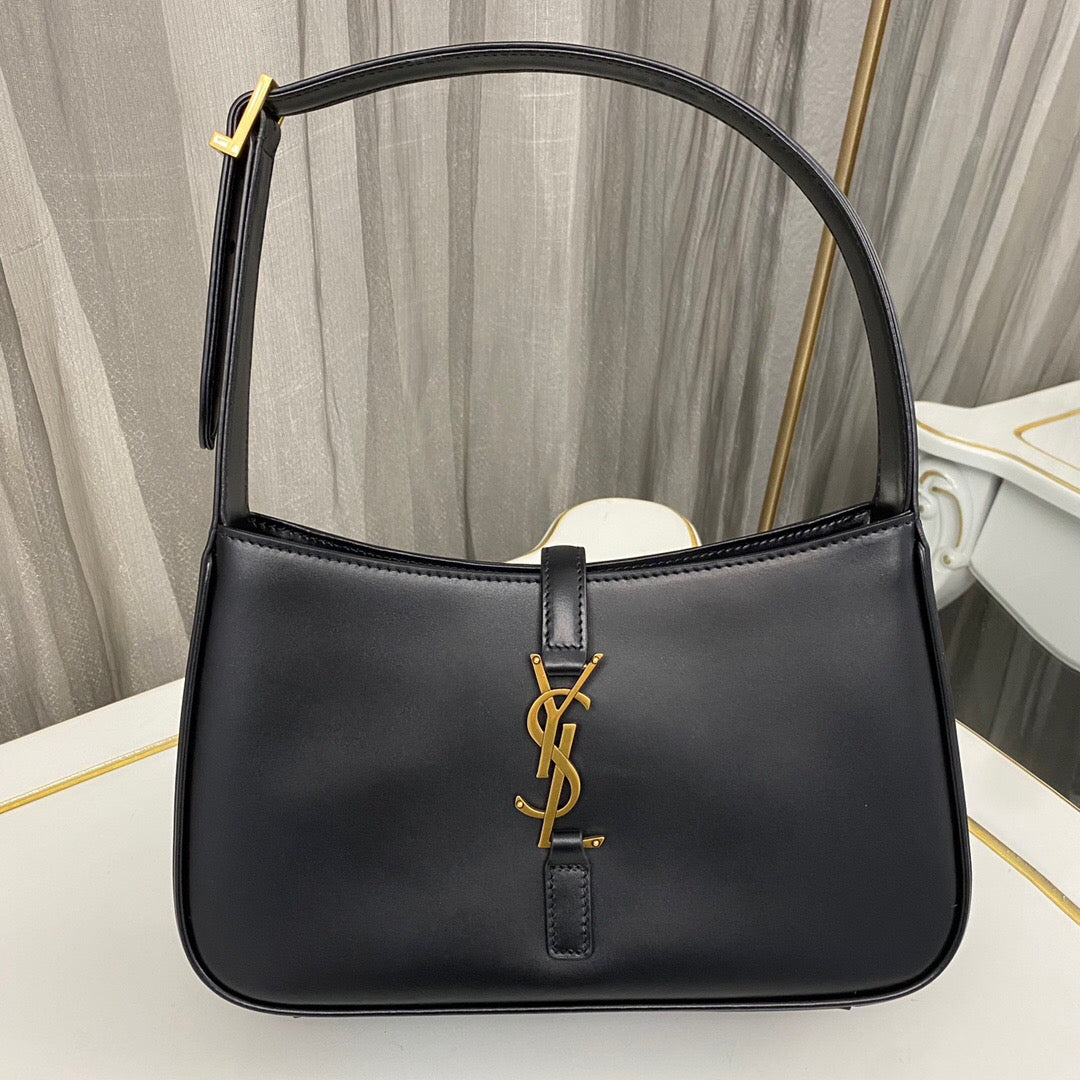 Saint Laurent  le 5 a 7 mini hobo bag – Black
