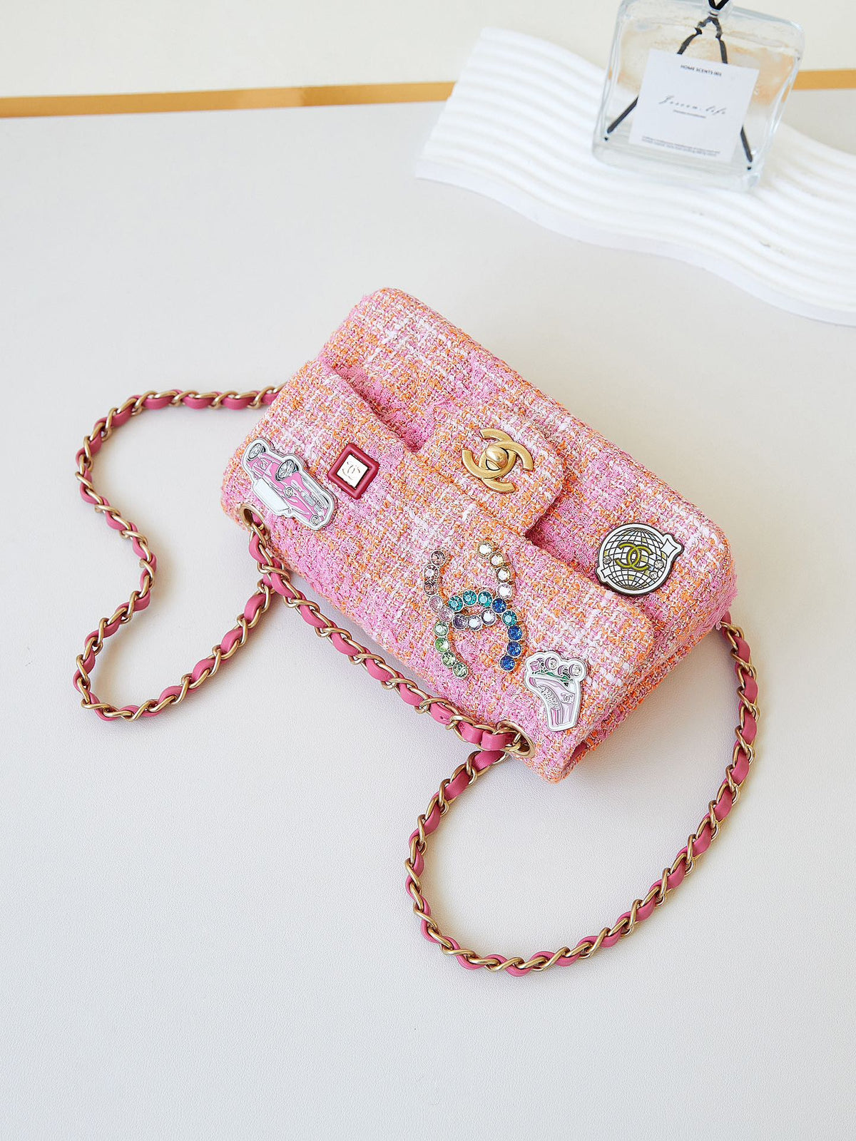 Chanel Woven Crossbody Bag