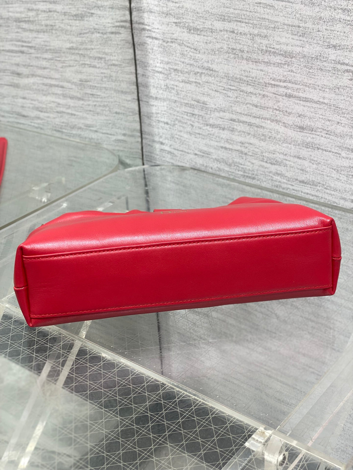 Dior Bow Bag Red Lambskin