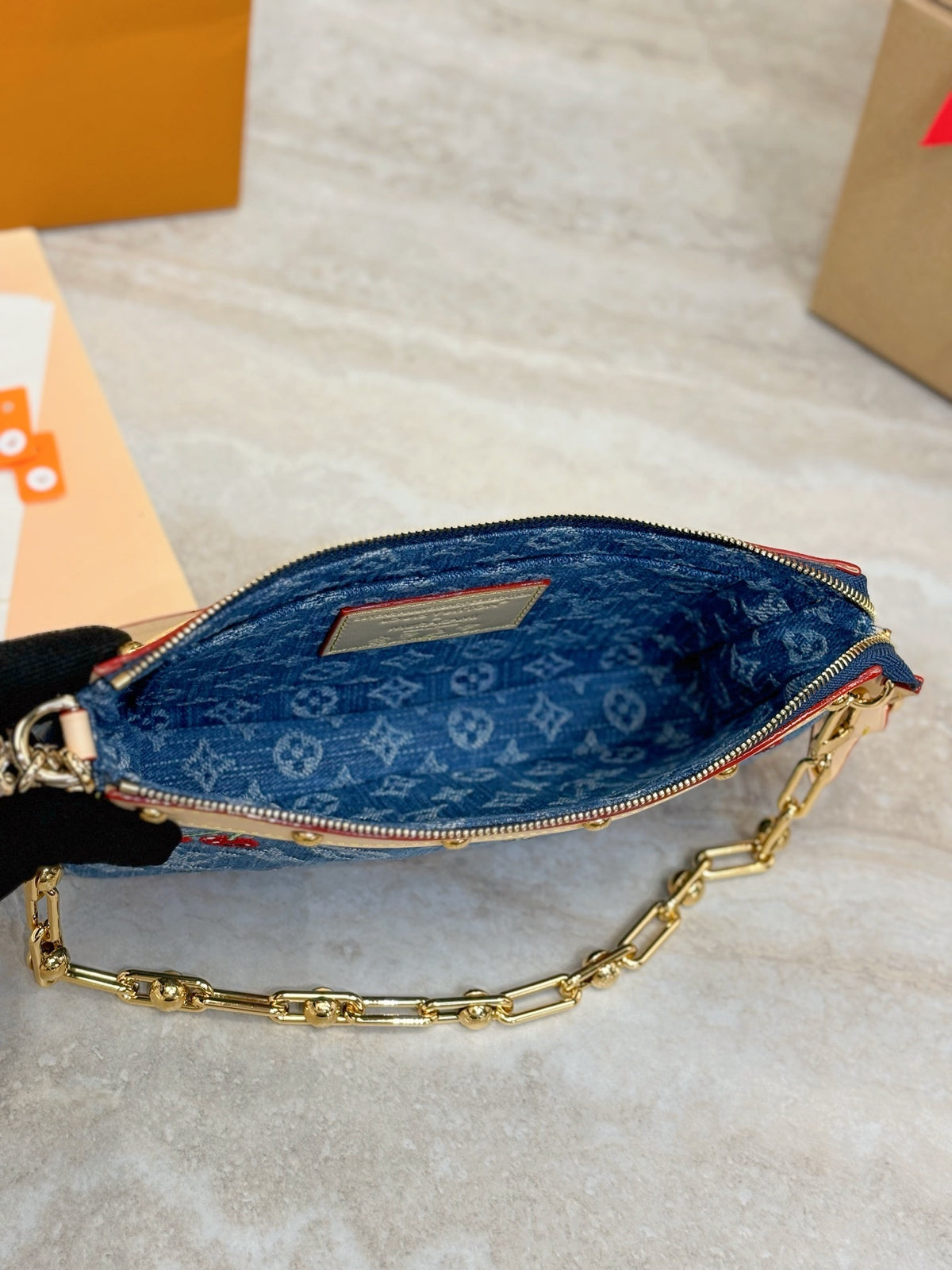 Louis Vuitton x Takashi Murakami Cherry Pochette Accessoires Bag
