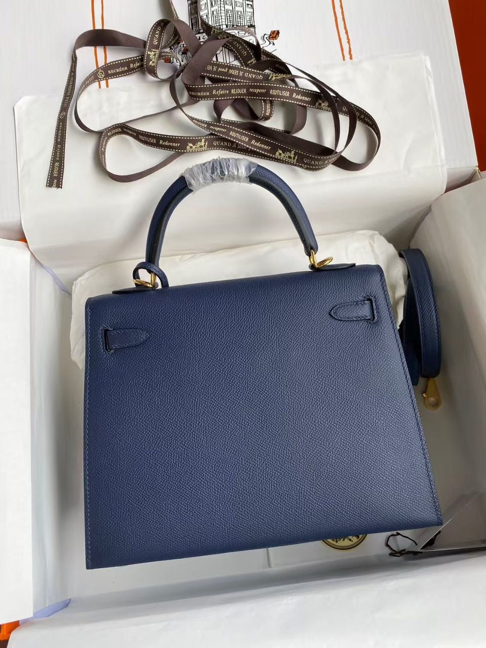 HN 25 Sellier Navy Epsom