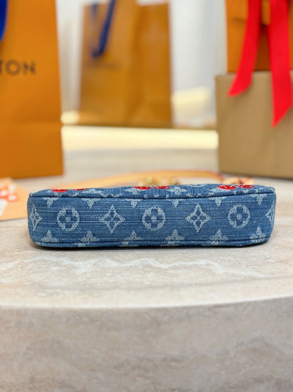 Louis Vuitton x Takashi Murakami Cherry Pochette Accessoires Bag