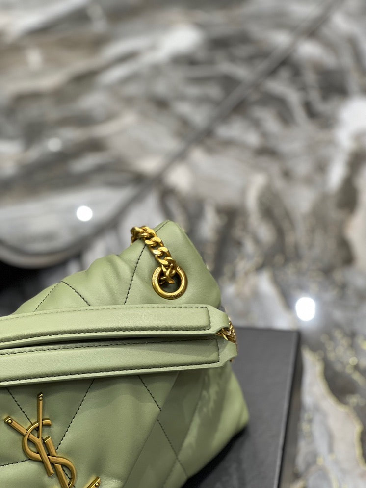 Saint Laurent  loulou puffer toy quilted leather shoulder bag