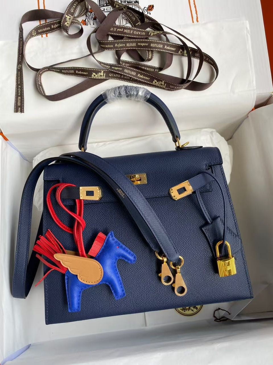 HN 25 Sellier Navy Epsom
